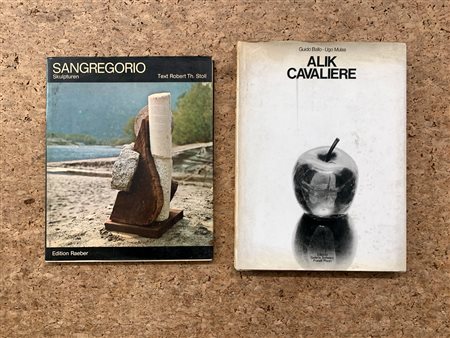 ALIK CAVALIERE E GIANCARLO SANGREGORIO - Lotto unico di 2 cataloghi