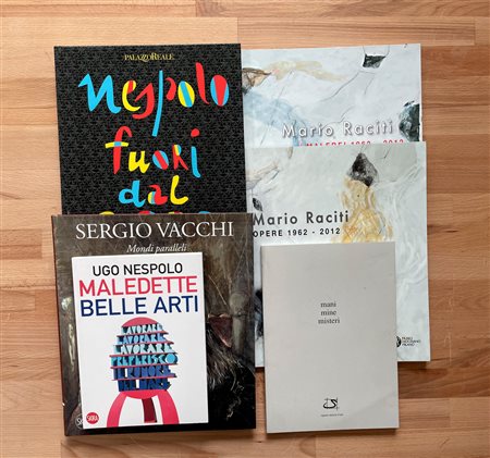 AUTORI VARI (NESPOLO, RACITI , VACCHI) - Lotto unico composto da 6 cataloghi