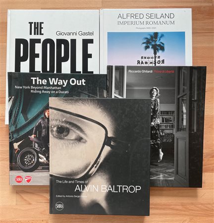 GRANDI FOTOGRAFI (BALTROP, GHILARDI,SEILAND,GASTEL,CAMPELLI) - Lotto unico composto da 5 cataloghi