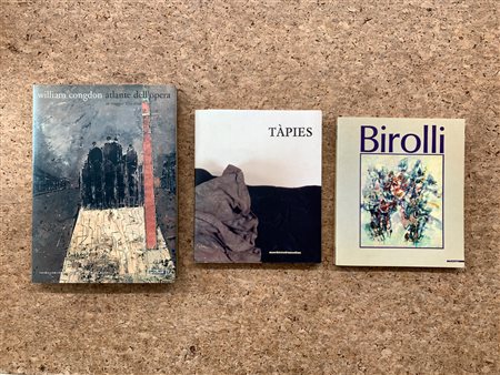 ARTE INFORMALE (CONGDON, BIROLLI E TAPIES) - Lotto unico di 3 cataloghi