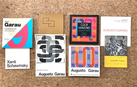 AUGUSTO GARAU - Lotto unico di 8 cataloghi