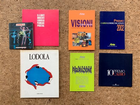 MARCO LODOLA E PREMIO CAIRO - Lotto unico di 7 cataloghi