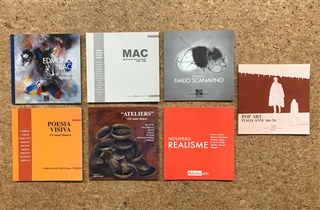 ARTE DEL DOPOGUERRA - Lotto unico di 7 cataloghi