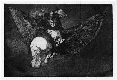 Goya y Lucientes, Francisco (Fuendetodos 1746 - Bordeaux 1828)(DISPARATE...