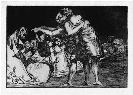 Goya y Lucientes, Francisco(Fuendetodos 1746 - Bordeaux 1828)(DISPARATE...