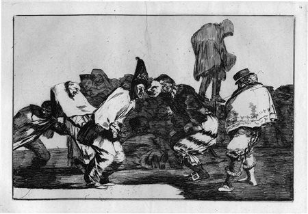 Goya y Lucientes, Francisco(Fuendetodos 1746 - Bordeaux 1828)(DISPARATE DE...