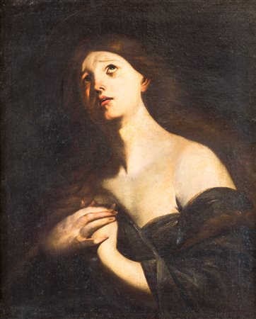 Andrea Vaccaro (bottega di) (Napoli, 1600 - Napoli, 1670) Maddalena penitente