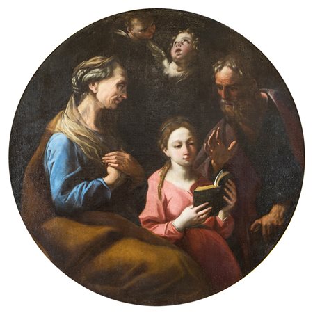 Francesco Trevisani (Capodistria, 1656 - Roma, 1746) L'educazione della Vergine