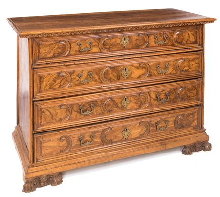 Canterano in noce, Brescia, XVII secolo