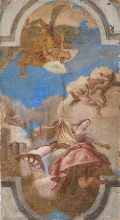 Scuola Veneta del XVIII secolo Diana ed  Eolo