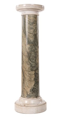 Piedistallo a colonna in marmo, fine del XIX secolo