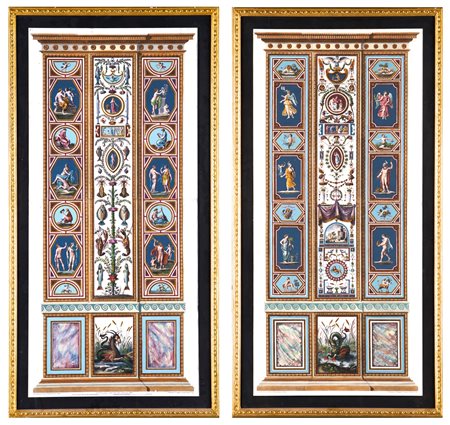 Giovanni Volpato (Bassano del Grappa, 1740 - Roma, 1803) Ornati delle logge di Raffaello in Vaticano