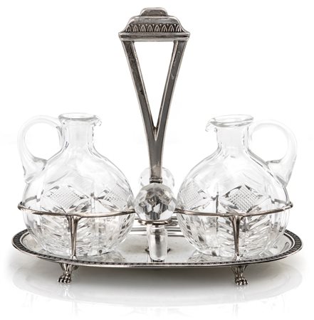 Oliera in argento 800