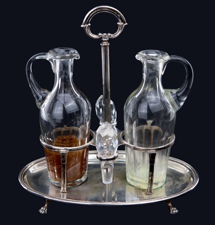 Oliera in argento 800