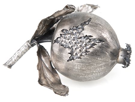 Federico Buccellati, melagrana in argento 925