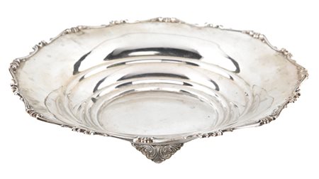 Alzatina in argento 800