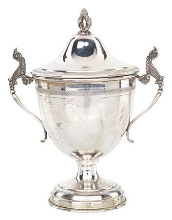 Zuccheriera in argento 800