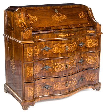 Ribalta in radica, XVIII secolo