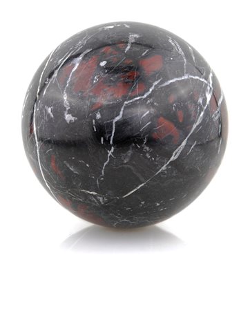 Sfera in marmo africano
