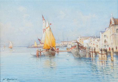 H. Rohr Karl Kaufmann (Neuplachowitz, 1843 - Vienna, 1905) Venezia