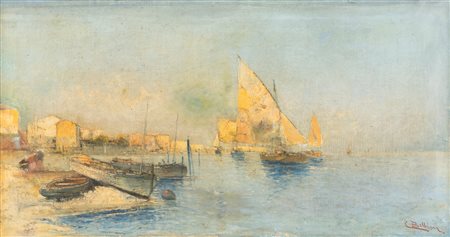 Pittore del XIX secolo Laguna veneta