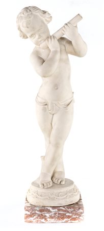 Putto in pasta di marmo