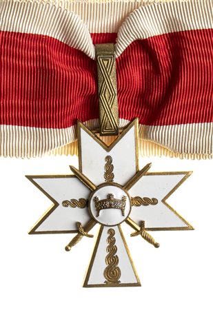 CROAZIA, STATO INDIPENDENTE - ORDINE DELLA CORONA DI RE SVONIMIRO, PRIMA CLASSSE CON SPADE