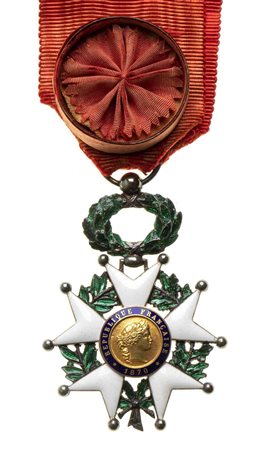 FRANCIA - LEGION D’ONORE, INSEGNA DI CAVALIERE UFFICIALE