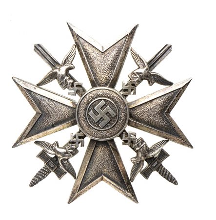 GERMANIA, III REICH - SPANIEN KREUZ, ARGENTO