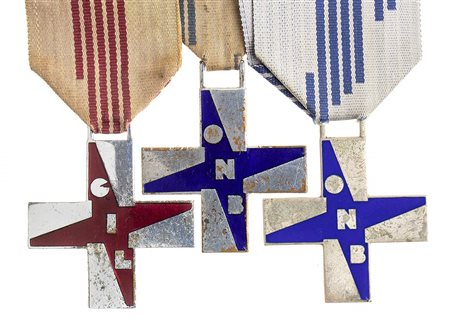 ITALIA, REGNO - LOTTO DI TRE CROCI  ONB-GIL