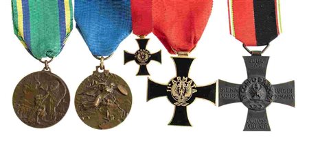 ITALIA, REGNO - LOTTO DI CROCI E MEDAGLIE