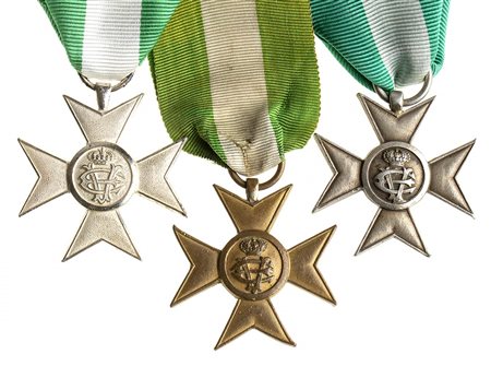 ITALIA, REGNO - TRE CROCI DI ANZIANITA’