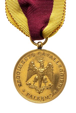 ITALIA, REGNO - MEDAGLIA DEL REGGIMENTO CAVALLEGGERI DI PALERMO