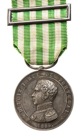 PORTOGALLO - MEDAGLIA DI “COMPORTAMENTO EXEMPLAR,1863