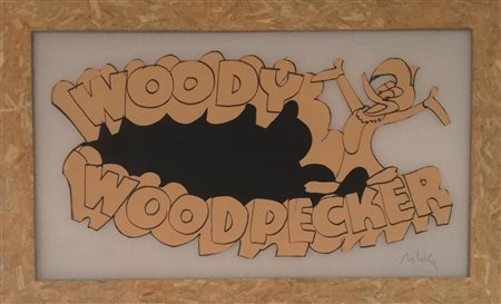 Marco Lodola “Woody Woodpecker”