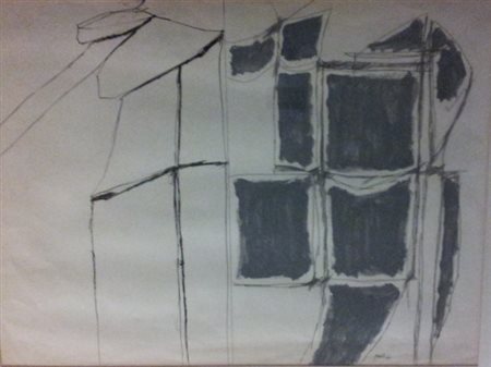 Achille Perilli Senza titolo 1966