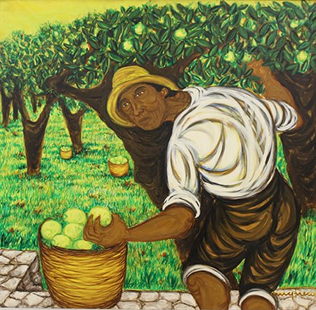 Giuseppe Migneco Senza titolo 1990