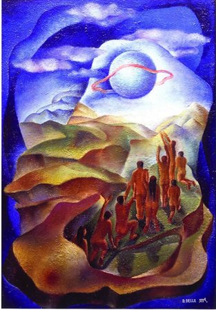 Mino Delle Site Divinizzazione della Terra 1932