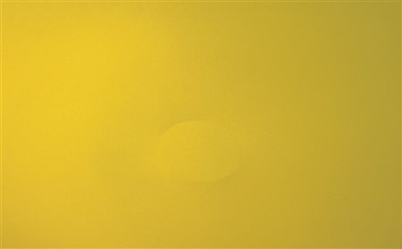 Turi Simeti Un ovale giallo 2010