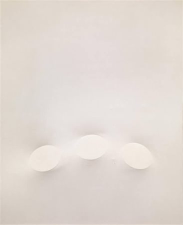 Turi Simeti Tre ovali bianchi 1992