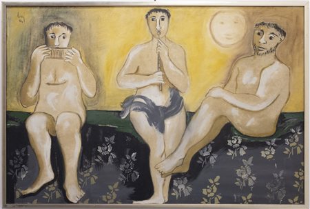 Enrico Baj Senza titolo 1954