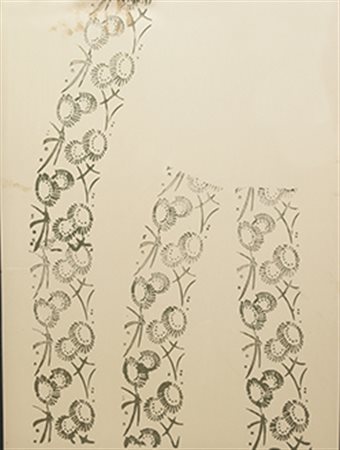 Renato Mambor Itinerario-Rullo 1968