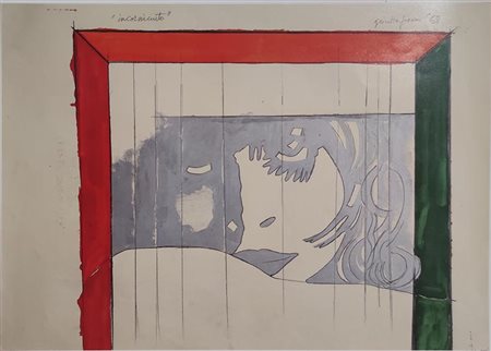 Giosetta Fioroni Incorniciato 1968