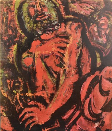 STAMPA PUBBLICITARIA LUIGI SPAZZAPAN su tavola, cm 75x60 realizzata in...