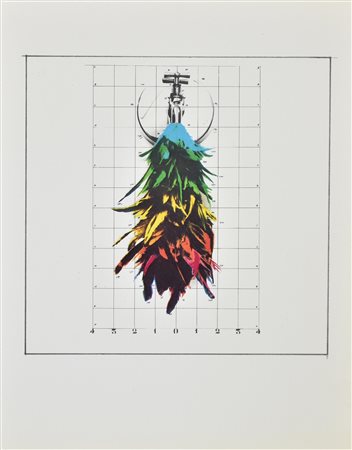 Fabrizio Plessi RAPPORTO SULL'ACQUA riproduzione fotolitografica su...