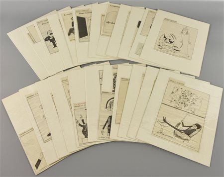 Marantonio Manzi III COFANETTO DI VIGNETTE SATIRICHE cofanetto di vignette...