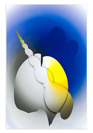 BRUNO DI BELLO (1938-2019) - Con due buchi neri 4, 2016