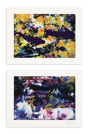 VITTORIO AMADIO (1934) - Lotto unico composto da 2 fotoincisioni