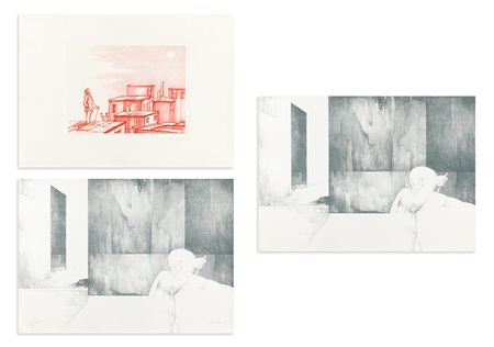 AUTORI VARI (CANO E CLERICI) - Lotto unico composto da 3 opere grafiche