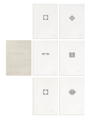 BETTY DANON (1920-2002) - Poesie nel quadrato, 1973